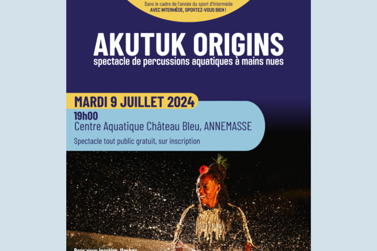 Découvrez la musique de l’eau - Spectacle Akutuk Origins