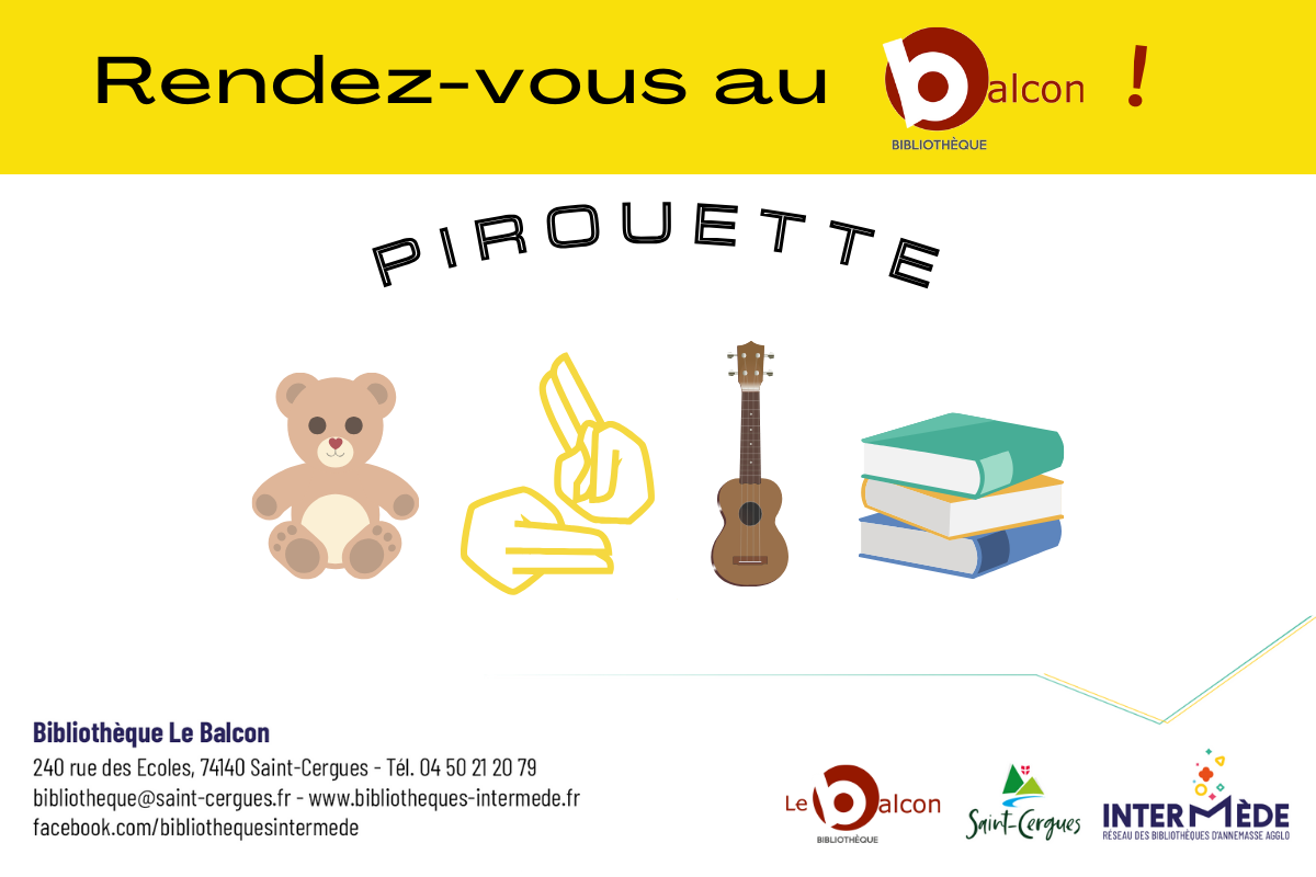 Pirouette à la bibliothèque !