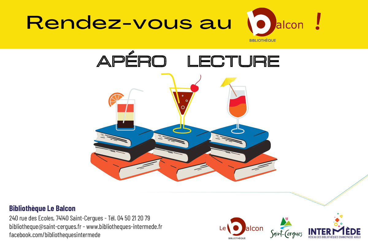 Dernier Apéro Lecture de l’année à la bibliothèque !