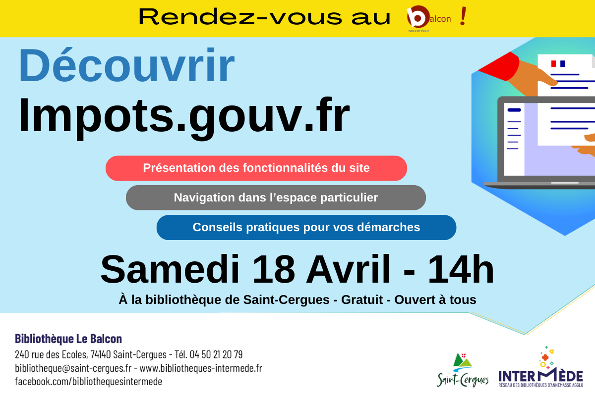 Présentation du site des impôts