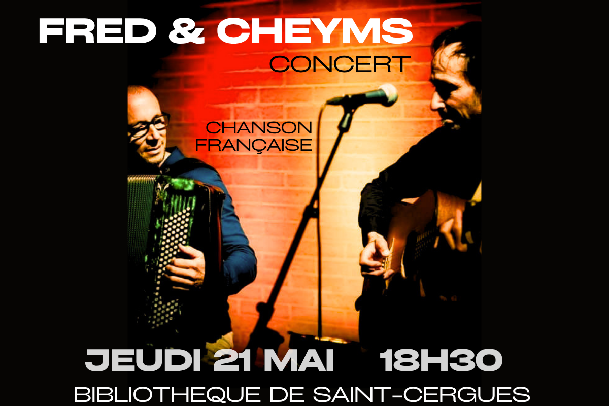 Fred & Cheyms - Concert à la bibliothèque