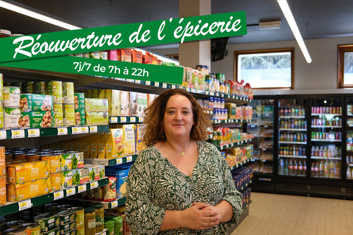 L’épicerie de Saint-Cergues rouvre ses portes