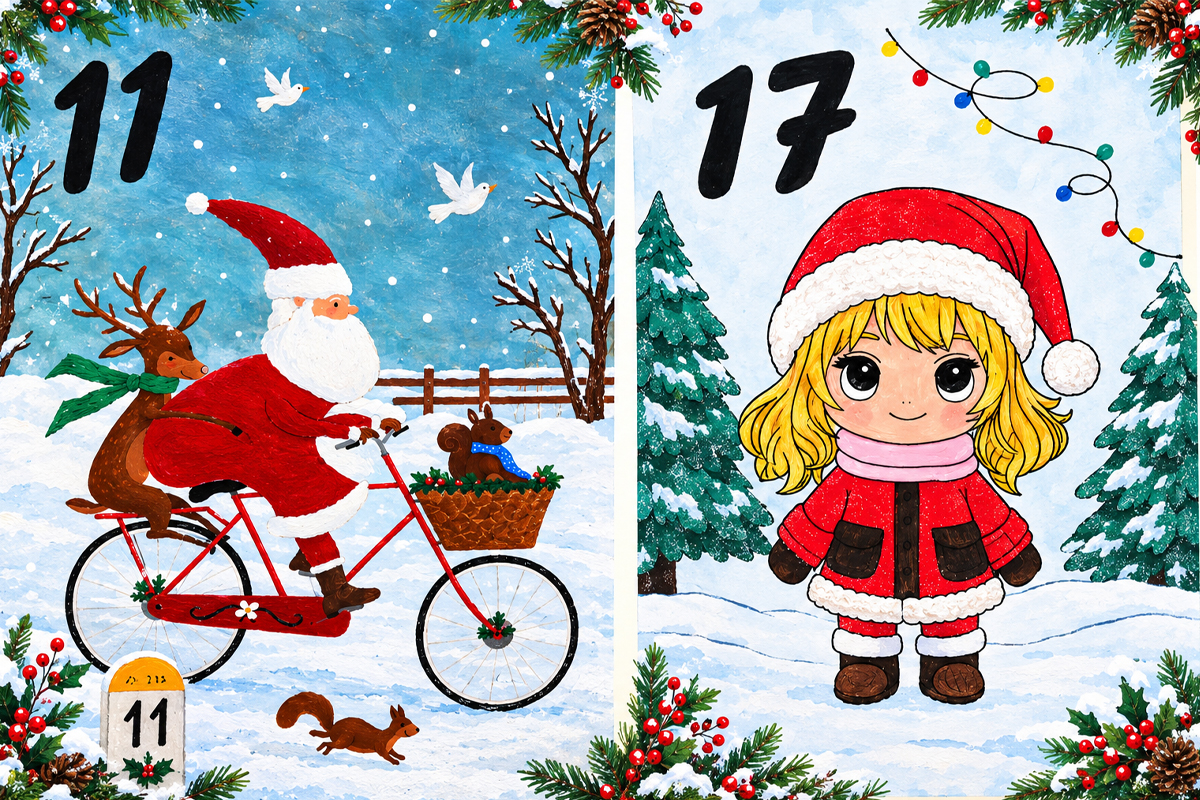 À vos pinceaux, la magie de Noël se prépare dès maintenant&nbsp;!