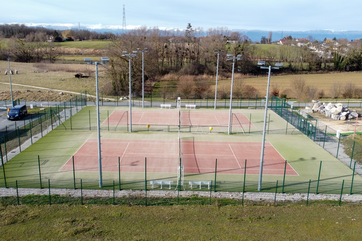 Réouverture des terrains de tennis de Saint-Cergues&nbsp;!